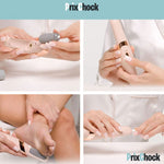 Load image into Gallery viewer, Lime À Pied Électrique Pour Nettoyage De La Peau Dure Et Morte De Talons Et Ongles À 2 Rouleau
